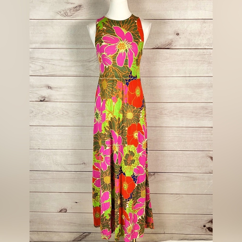Zara NWT Special Edition Floral Maxi Dress